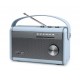 230242 Ραδιόφωνο M-098VB MUSE Μπαταρίας-Ρεύματος με Bluetooth Μπλε