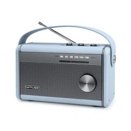 230242 Ραδιόφωνο M-098VB MUSE Μπαταρίας-Ρεύματος με Bluetooth Μπλε