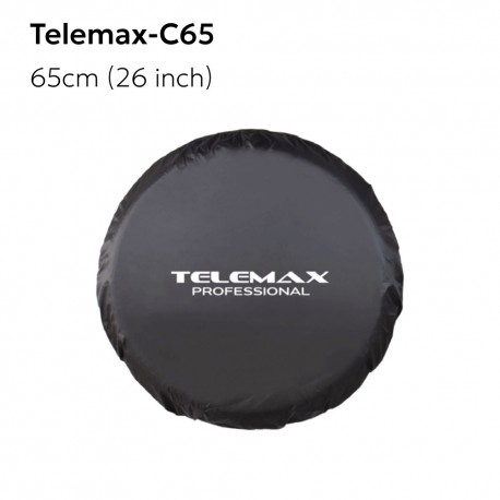 95-0650 Telemax-C65 Προστατευτικό Κάλυμμα Επαγγελματικού Ανεμιστήρα Μαύρο 65cm (26") - UV & Water Resistant
