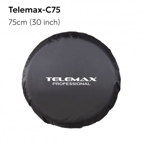 95-0750 Telemax-C75 Προστατευτικό Κάλυμμα Επαγγελματικού Ανεμιστήρα Μαύρο 75cm (30") - UV & Water Resistant
