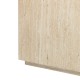 260-000044 Βοηθητικά τραπέζια Sandu pakoworld σετ 2τεμ mdf σε όψη τραβερτίνας