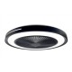 Lineme 70-02-00349-2 Ανεμιστήρας Οροφής 46cm 12W με Φως & Τηλεχειριστήριο Μαύρος