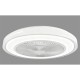 Lineme Sarma 70-02-00349-1 Ανεμιστήρας Οροφής 46cm 12W με Φως & Τηλεχειριστήριο Λευκός