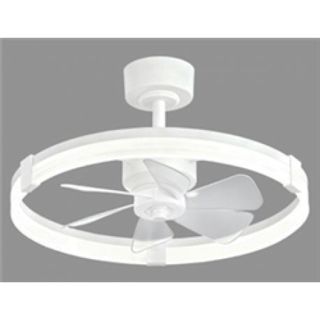 Lineme Lina 02-00348-1 Ανεμιστήρας Οροφής 58.5cm 18W με Φως Λευκός