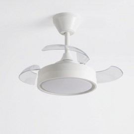Lineme Bise 02-00347 Ανεμιστήρας Οροφής 70cm 30W με Φως & Τηλεχειριστήριο Λευκός