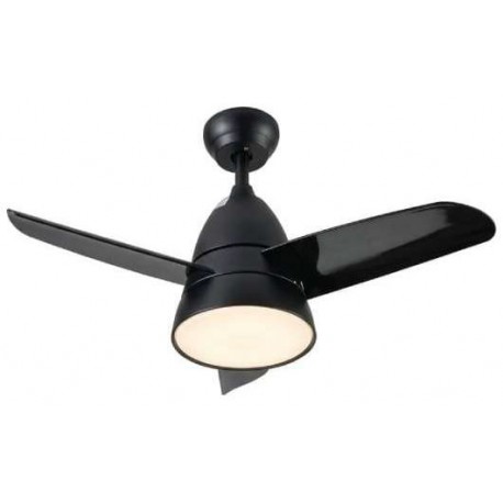Lineme Mistral 02-00346 Ανεμιστήρας Οροφής 91cm με Φως και Τηλεχειριστήριο Μαύρος