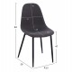 ΣΕΤ ΤΡΑΠΕΖΑΡΙΑΣ 5ΤΜΧ RAVEN HM21068.02 ΚΕΡΑΜΙΚΟ TOP ΜΑΥΡΟ ΜΑΡΜΑΡΟ--ΓΚΡΙ ΥΦΑΣΜΑ