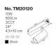 TM20120 Inlight Φωτιστικό spot LED 10W, 3CCT, 24° για μαγνητική ράγα 220V, σε μαύρη απόχρωση D:4,5x10cm (TM20120)