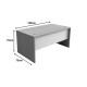 367-000020 Γραφείο εργασίας Armadi pakoworld sonoma-λευκό 180x75x75εκ
