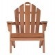 ΠΟΛΥΘΡΟΝΑ LOUNGE ΠΤΥΣΣΟΜΕΝΗ SKALL HM6619 ΞΥΛΟ TEAK ΦΥΣΙΚΟ 70.5x85x92Υεκ.