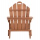 ΠΟΛΥΘΡΟΝΑ LOUNGE ΠΤΥΣΣΟΜΕΝΗ SKALL HM6619 ΞΥΛΟ TEAK ΦΥΣΙΚΟ 70.5x85x92Υεκ.