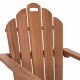 ΠΟΛΥΘΡΟΝΑ LOUNGE ΠΤΥΣΣΟΜΕΝΗ SKALL HM6619 ΞΥΛΟ TEAK ΦΥΣΙΚΟ 70.5x85x92Υεκ.