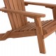 ΠΟΛΥΘΡΟΝΑ LOUNGE ΠΤΥΣΣΟΜΕΝΗ SKALL HM6619 ΞΥΛΟ TEAK ΦΥΣΙΚΟ 70.5x85x92Υεκ.