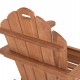ΠΟΛΥΘΡΟΝΑ LOUNGE ΠΤΥΣΣΟΜΕΝΗ SKALL HM6619 ΞΥΛΟ TEAK ΦΥΣΙΚΟ 70.5x85x92Υεκ.