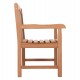 ΠΑΓΚΑΚΙ ΚΗΠΟΥ 2ΘΕΣΙΟ ELENA HM6651 ΞΥΛΟ TEAK--ΦΥΣΙΚΟ 120x60x95Υεκ.