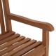 ΠΑΓΚΑΚΙ ΚΗΠΟΥ 2ΘΕΣΙΟ ELENA HM6651 ΞΥΛΟ TEAK--ΦΥΣΙΚΟ 120x60x95Υεκ.