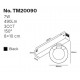 TM20090 Inlight Φωτιστικό LED 7W 3CCT για μαγνητική ράγα 220V σε μαύρη απόχρωση D:8X10cm (TM20090)