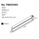 TM20080 Inlight Γραμμικό Φωτιστικό LED 15W  3CCT 120°,για Μαγνητική Ράγα 220V  σε μαύρη απόχρωση D: 33,4x6x3,3cm (TM20080)