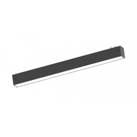 TM20030 Inlight Γραμμικό Φωτιστικό LED 15W 3CCT 120° για μαγνητική Ράγα 220V  σε μαύρη απόχρωση D: 32,8x3cm (TM20030)