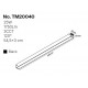 TM20040 Inlight Γραμμικό Φωτιστικό LED 25W 3CCT 120° για μαγνητική Ράγα 220V  σε μαύρη απόχρωση D: 54,5x3cm (TM20040)