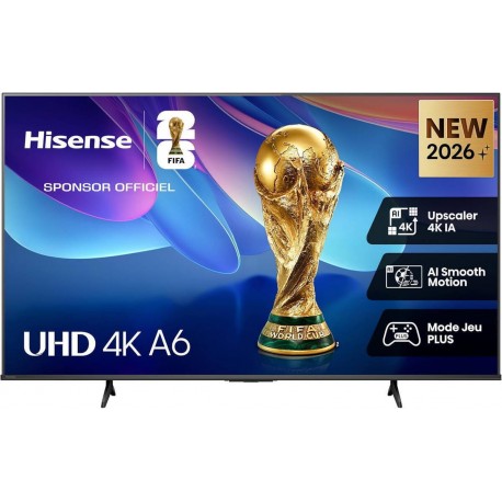 Hisense 55A6S Smart Τηλεόραση 55" 4K UHD LED A6S HDR (2026) E