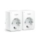 TP-LINK Tapo P110 2-Pack v1 Smart Μονόπριζο με Διακόπτη 2τμχ
