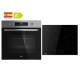 Teka HSB 6360 SS+TBC 64120 TCS BK Φούρνος άνω Πάγκου 71lt με Κεραμικές Εστίες Π59.5εκ. Μαύρος Α+