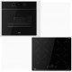Teka HLB 8400 FBK + IBC 64110 SSM HLB Φούρνος άνω Πάγκου 71lt με Επαγωγικές Εστίες Π59.5εκ. Μαύρος A+
