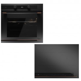 Teka HLB 85-G1 P PIZZA+ IBF 64 - G1 Φούρνος άνω Πάγκου 70lt με Επαγωγικές Εστίες Π59.5εκ. Μαύρος A+