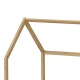 412-000010 Παιδικό κρεβάτι Bambie με κιγκλίδωμα τ. Montessori pakoworld ξύλο πεύκου σε φυσική απόχρωση 90x190εκ