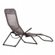 ΞΑΠΛΩΣΤΡΑ ΚΟΥΝΙΣΤΗ SWINGSAND HM6553.01 ΓΚΡΙ TEXTILENE--ΜΑΥΡΟ ΜΕΤΑΛΛΟ 143x60x94Υεκ