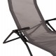 ΞΑΠΛΩΣΤΡΑ ΚΟΥΝΙΣΤΗ SWINGSAND HM6553.01 ΓΚΡΙ TEXTILENE--ΜΑΥΡΟ ΜΕΤΑΛΛΟ 143x60x94Υεκ