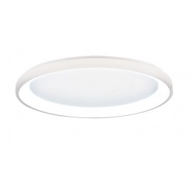 42044-C-White Inlight Πλαφονιέρα οροφής LED 28W 3CCT από λευκό μέταλλο και ακρυλικό D:50x5cm (42044-C-White)