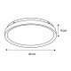 42044-C-White Inlight Πλαφονιέρα οροφής LED 28W 3CCT από λευκό μέταλλο και ακρυλικό D:50x5cm (42044-C-White)