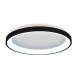 42044-C-Black Inlight Πλαφονιέρα οροφής LED 28W 3CCT από μαύρο μέταλλο και ακρυλικό D:40x5cm (42044-C-Black)