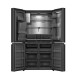 Hisense RQ600P7SKE Ψυγείο Ντουλάπα 615lt No Frost Υ179xΠ91.4xΒ77.8cm Inox E
