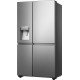 Hisense RS818N4IIEΨυγείο Ντουλάπα 632lt No Frost Υ179xΠ91.4xΒ77.8cm Inox E