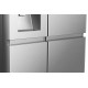 Hisense RS818N4IIEΨυγείο Ντουλάπα 632lt No Frost Υ179xΠ91.4xΒ77.8cm Inox E
