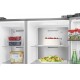 Hisense RS818N4IIEΨυγείο Ντουλάπα 632lt No Frost Υ179xΠ91.4xΒ77.8cm Inox E