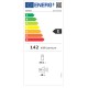 Hisense RL3K370SAIE Ψυγείο Συντήρησης 372lt Υ185.6xΠ59.5xΒ60εκ. Inox E