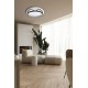 0064189 CCC 711 # LED ΟΡΟΦΗΣ ΚΥΚΛΙΚΟ ΜΑΥΡΟ-ΑΣΠΡΟ