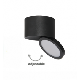 9088-Black InLight Φωτιστικό Σποτ Οροφής LED 7W, 3CCT, Μαύρο, 100°, 8,7x6cm (9088-Black)