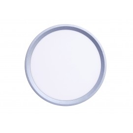 42036-C-Silver Inlight Πλαφονιέρα οροφής LED 32W 3CCT (by switch on base) σε ασημί απόχρωση D:40x2,5cm (42036-C-Silver)
