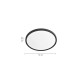 42036-B-Silver Inlight Πλαφονιέρα οροφής LED 40W 3CCT (by switch on base) σε ασημί απόχρωση D:50x2,5cm (42036-B-Sillver)
