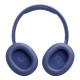 JBL Tune 730BT Ασύρματα / Ενσύρματα Over Ear Ακουστικά με 76 ώρες Λειτουργίας Μπλε