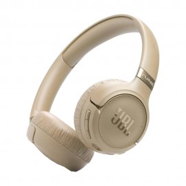 JBL Tune 680NC Ασύρματα Bluetooth On Ear Ακουστικά με 50 ώρες Λειτουργίας Μπεζ