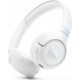 JBL Tune 680NC Ασύρματα Bluetooth On Ear Ακουστικά με 50 ώρες Λειτουργίας Λευκά