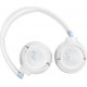 JBL Tune 680NC Ασύρματα Bluetooth On Ear Ακουστικά με 50 ώρες Λειτουργίας Λευκά