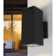 80203944 it-Lighting Palmyra E27 Outdoor Wall Lamp with Up and Down light Anthracite (80203944)