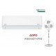 MIDEA XTREME ECO SERIES AG2Eco-09NXD0-I/AG2Eco-09N8D0-O ΚΛΙΜΑΤΙΣΤΙΚΟ ΤΟΙΧΟΥ INVERTER WIFI 9000 BTU A++/A+ + ΔΩΡΟ ΑΝΕΜΙΣΤΗΡΑΣ
